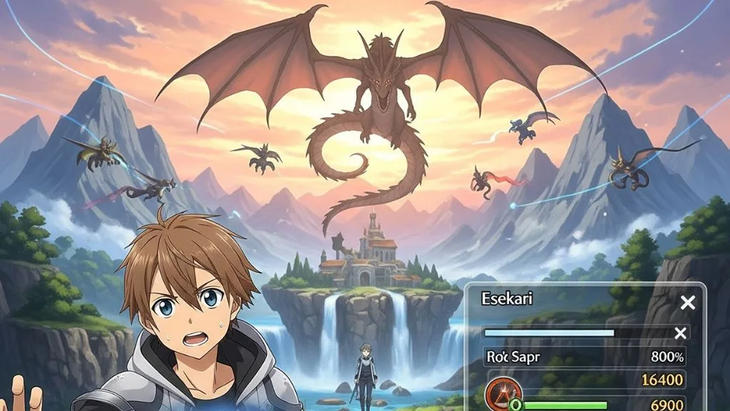 Come funziona il sottogenere isekai nel fantasy?