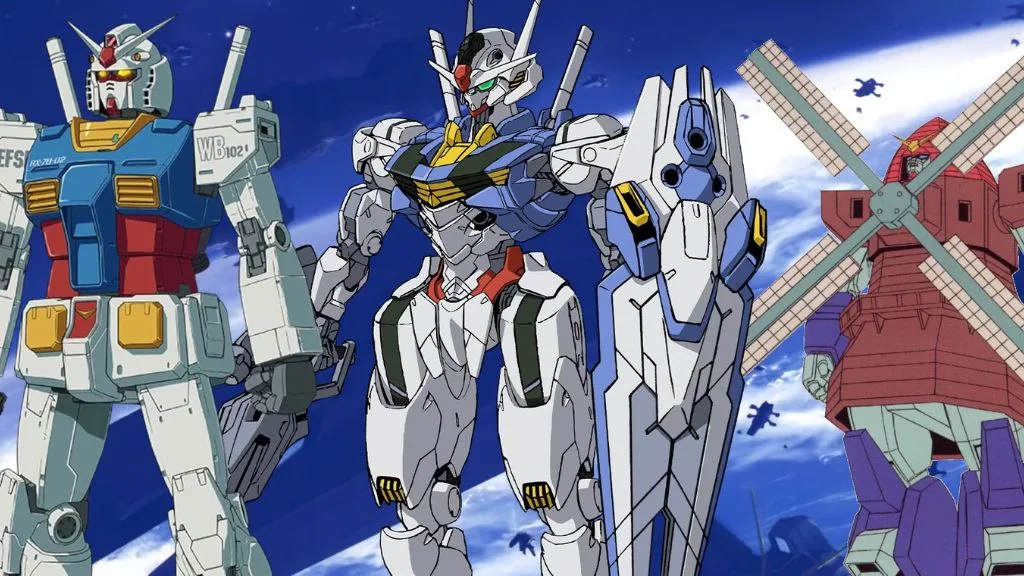 Anime robot: Mobile Suit Gundam
