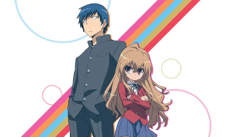 anime romantici scolastici: Toradora!