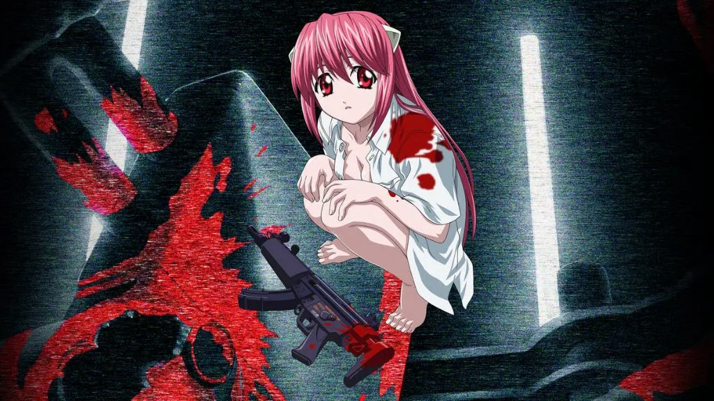 anime splatter: Elfen Lied