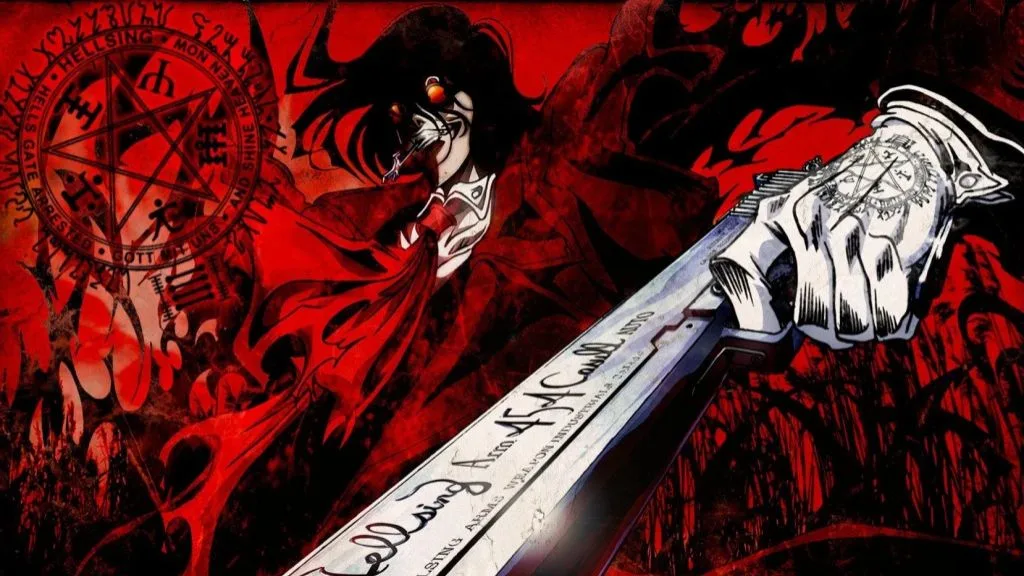 anime horror splatter: Hellsing Ultimate