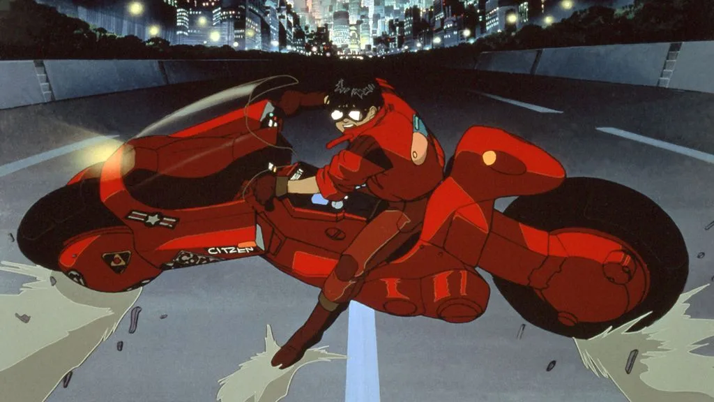 anime splatter: Akira