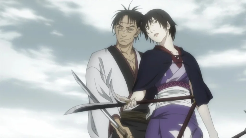 Manji, il samurai immortale, in Blade of the Immortal, anime crudo e filosofico